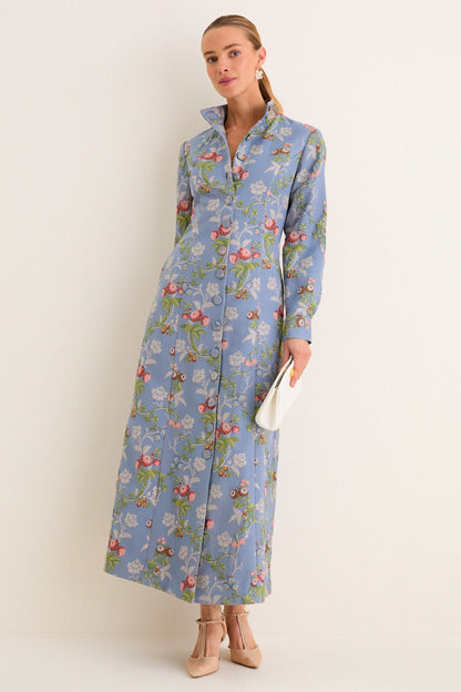 Beatrice Jacquard Coat Dress