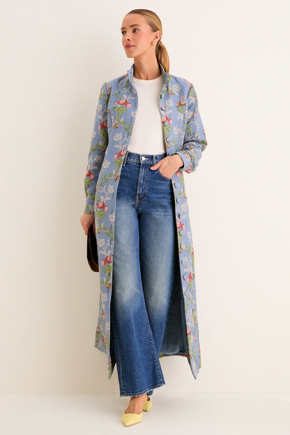 Beatrice Jacquard Coat Dress