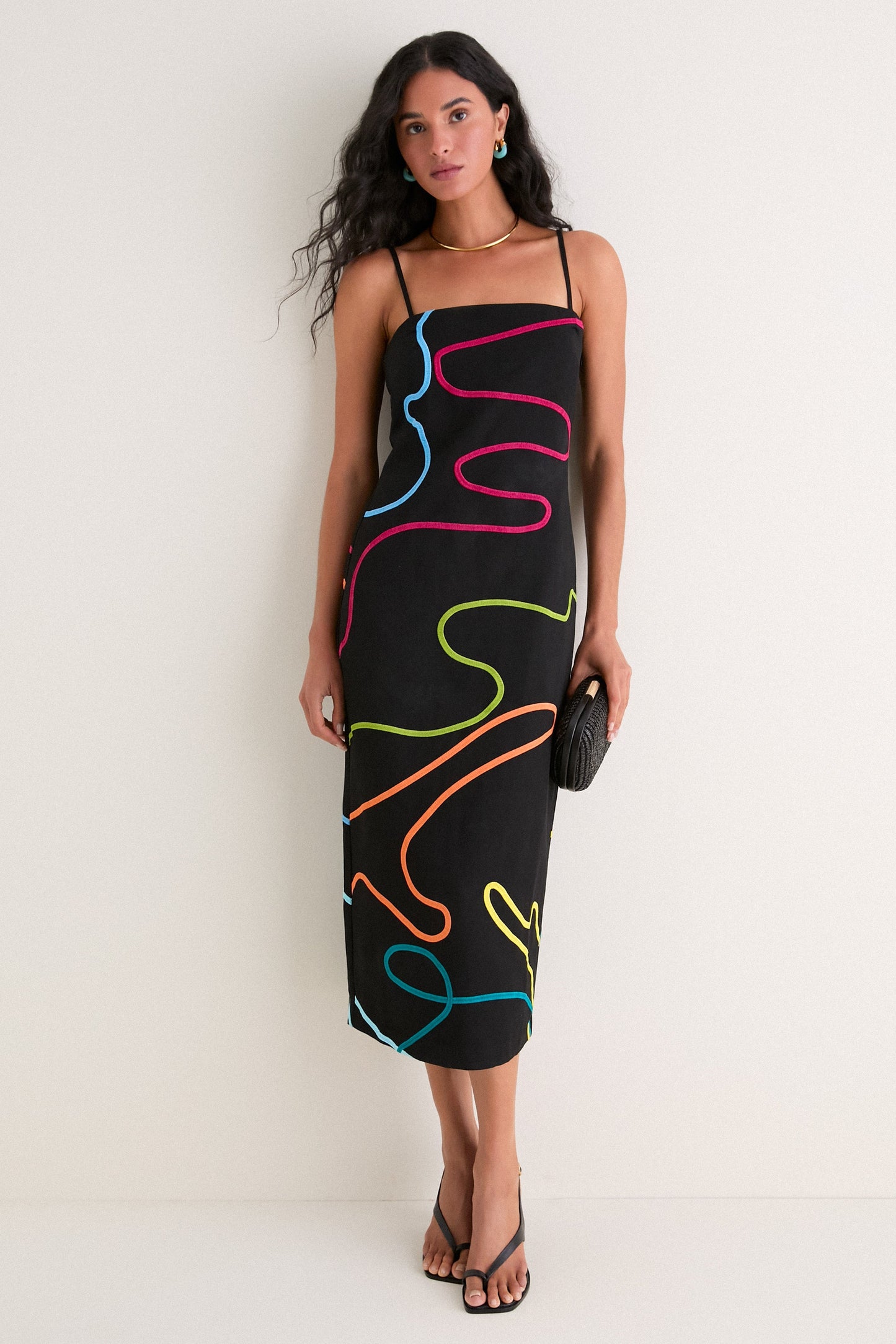 Electra Linen Maxi Dress