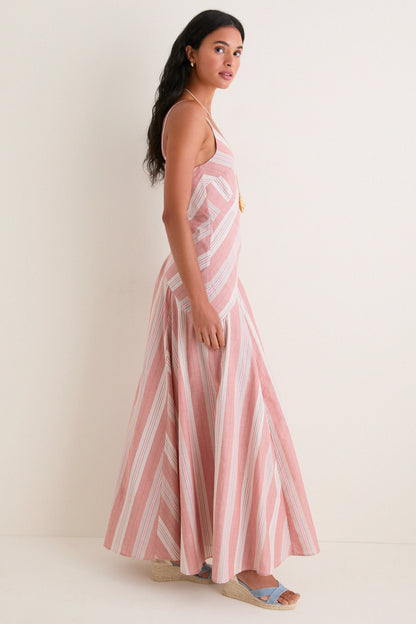 Florentia Striped Maxi Dress