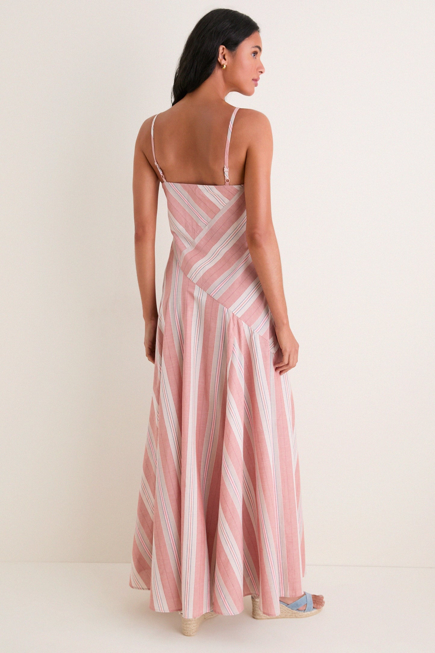 Florentia Striped Maxi Dress