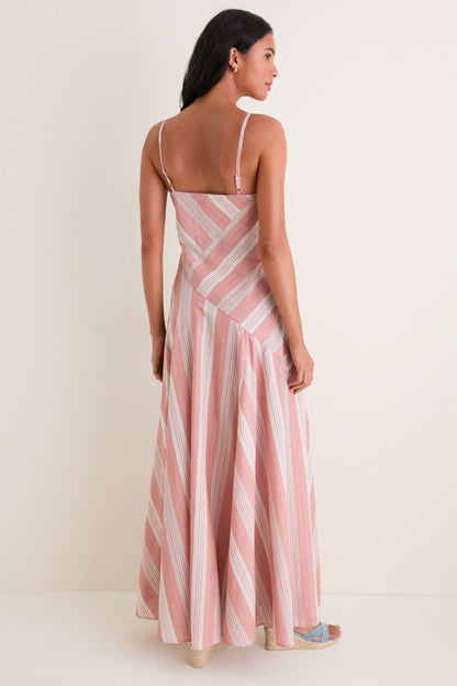 Florentia Striped Maxi Dress