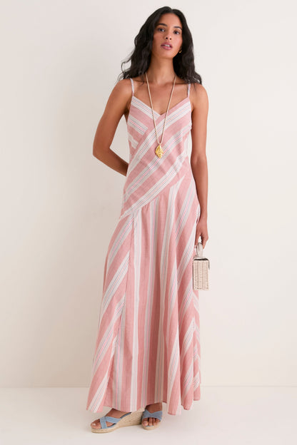 Florentia Striped Maxi Dress