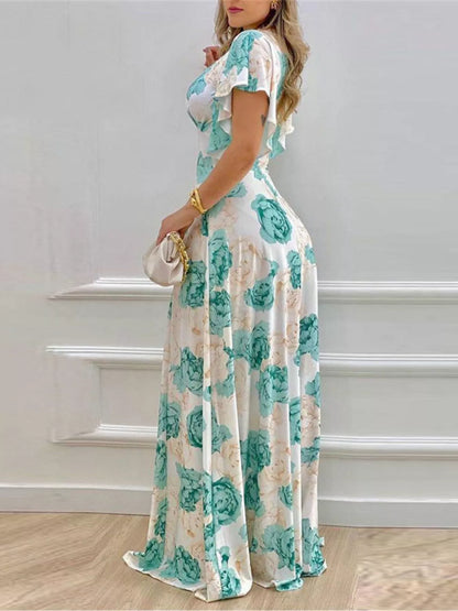 Charlotte Floral Maxi Dress