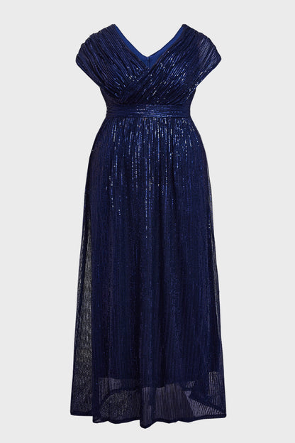 Isabelle Floral Pleated Maxi Dress