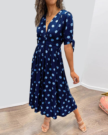 Morgan Wrap Midi Dress