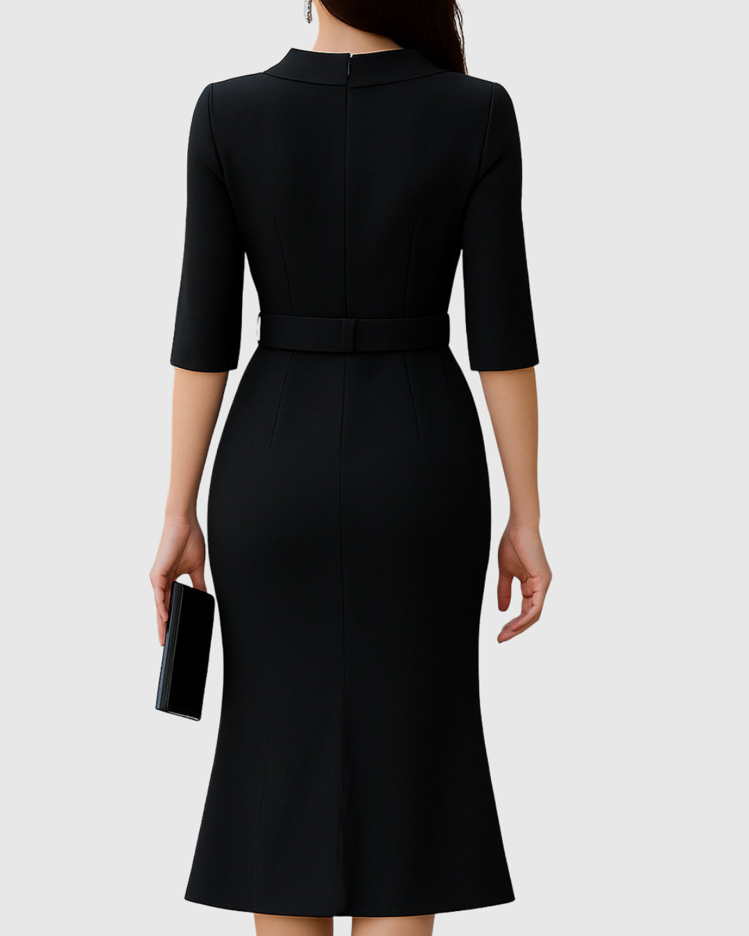 Magnolia Wrap Midi Dress