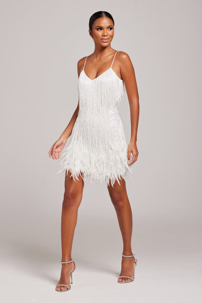 LOTTIE PLUSH MINI DRESS