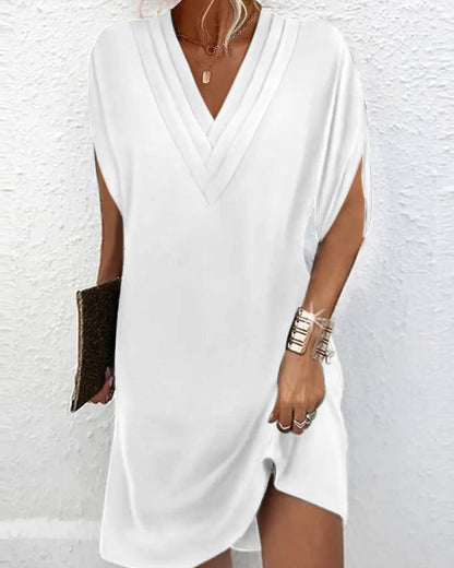 Harper Draped Mini Dress