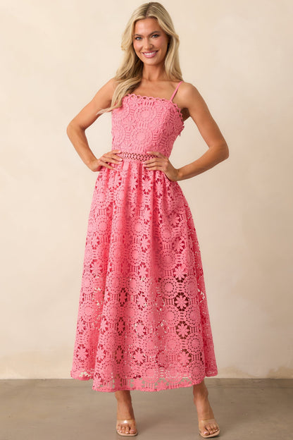 Arabella Floral Embroidered Maxi Dress