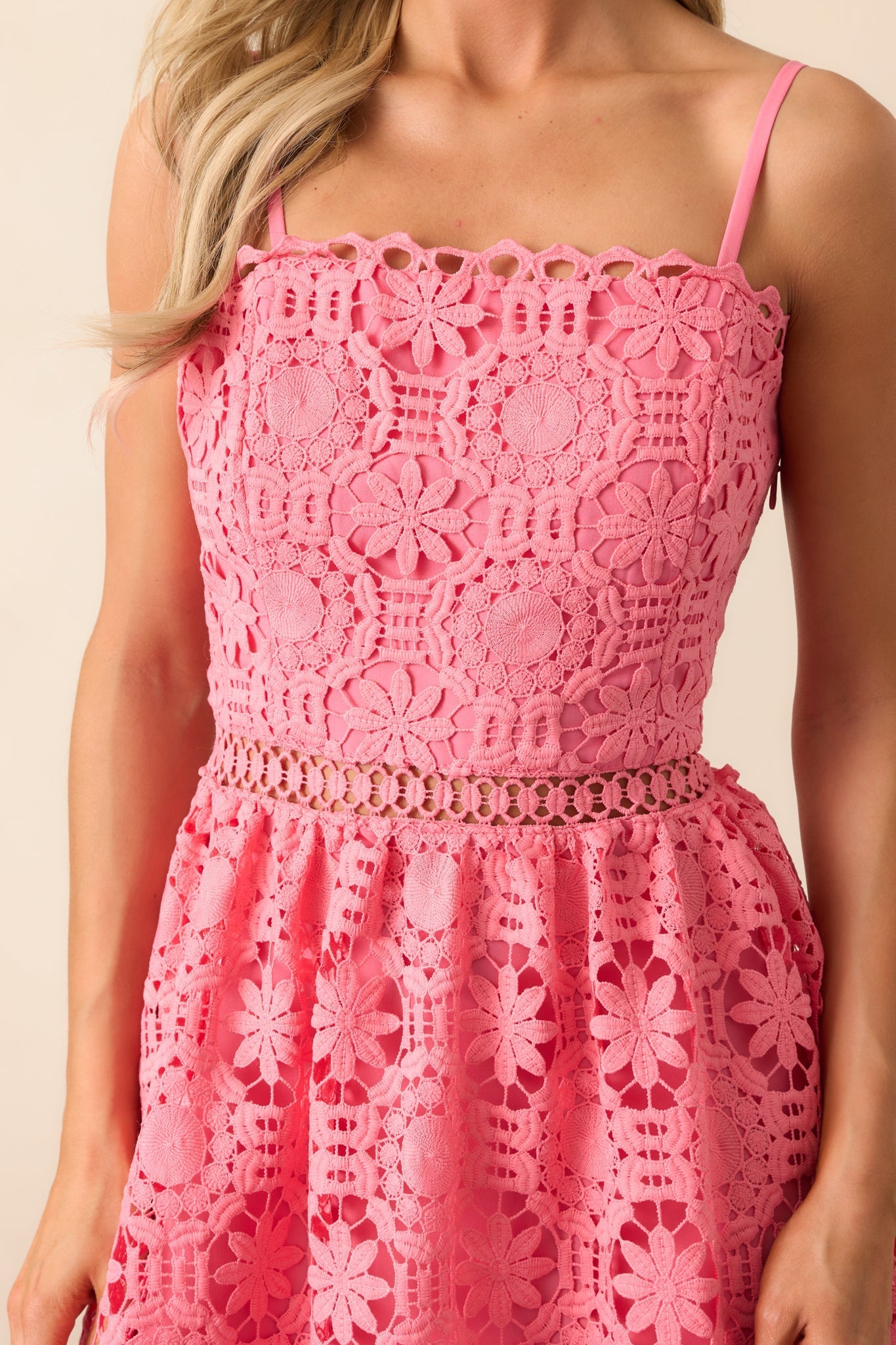 Arabella Floral Embroidered Maxi Dress