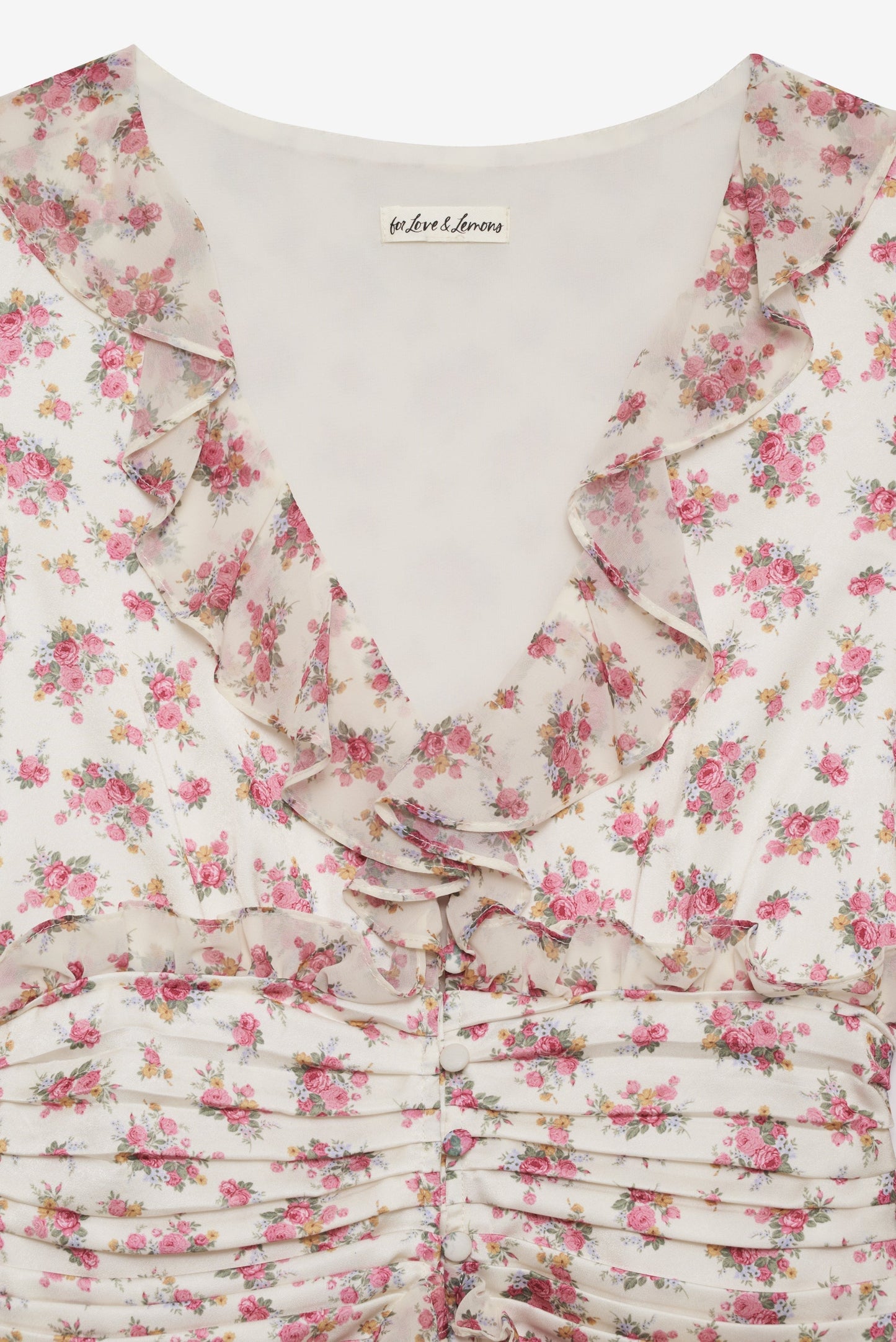 Jayleen Silk Mini Dress in Blush
