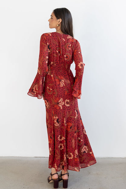 Theo Floral Maxi Dress