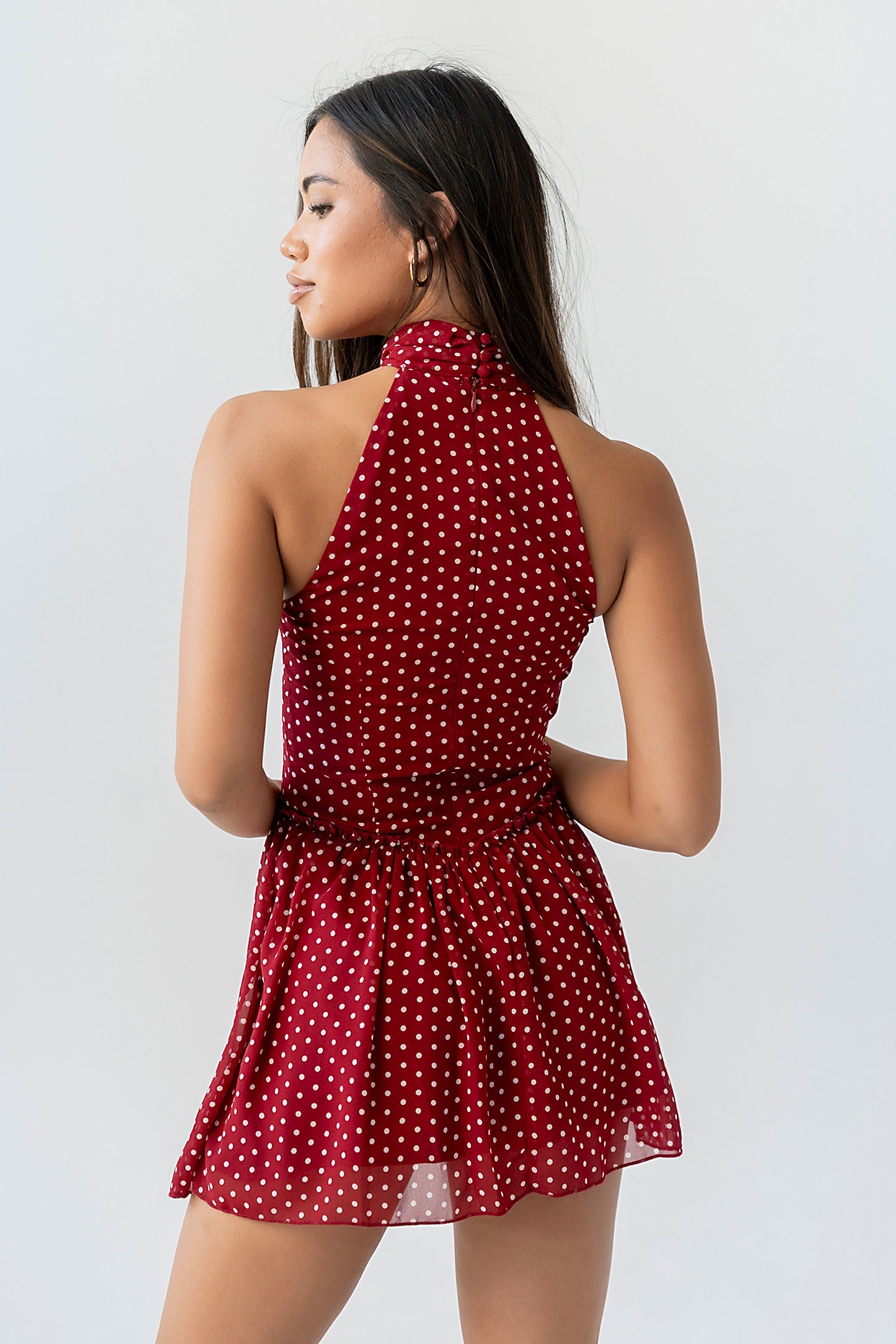 Marybelle Halter Mini Dress