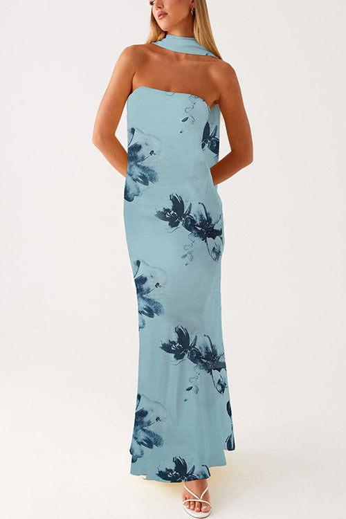 Margot Floral Bodycon Maxi Dress