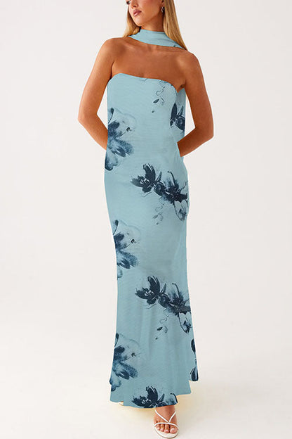 Margot Floral Bodycon Maxi Dress