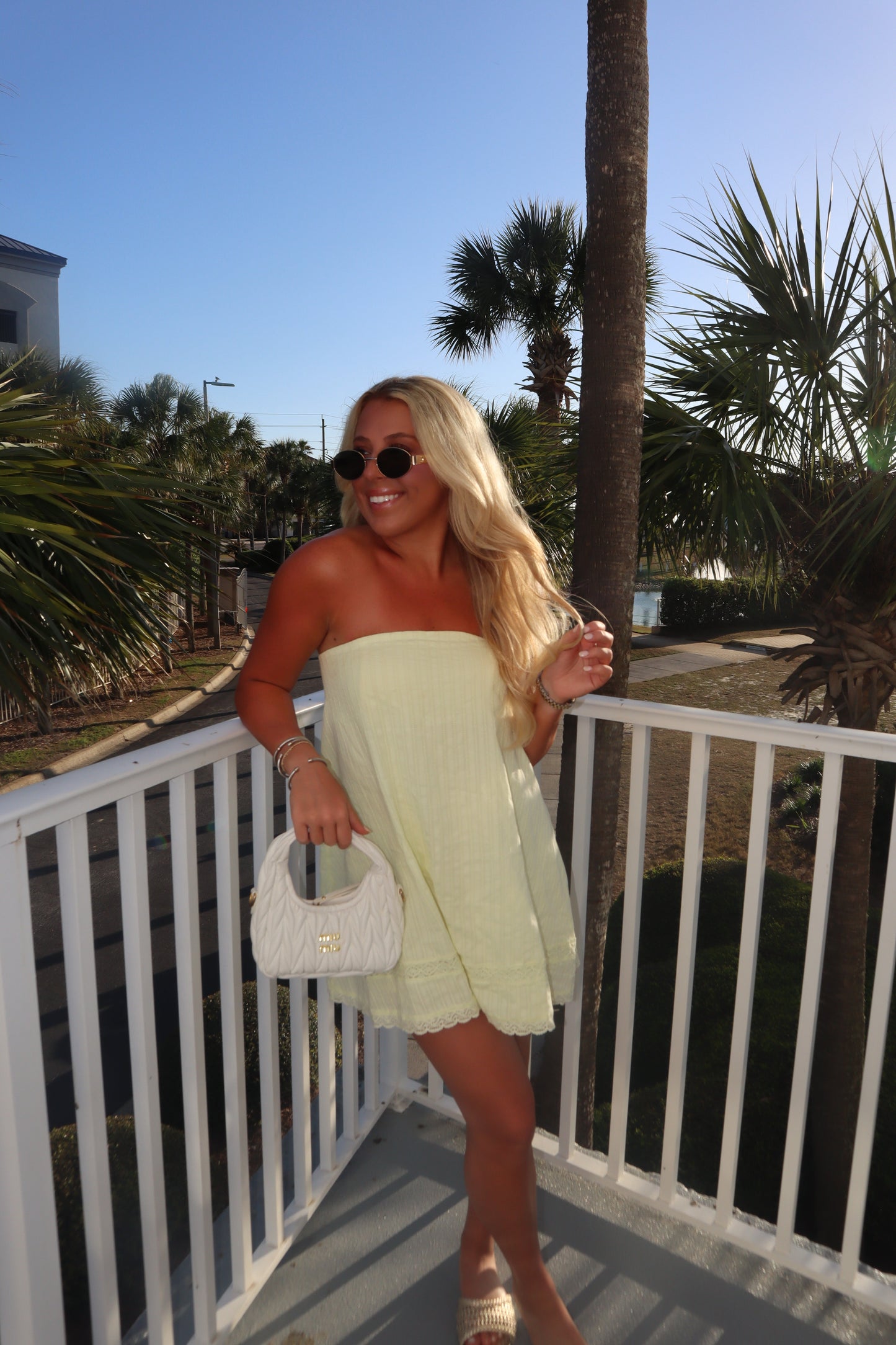 Valentina Mini Dress in Soft Linen