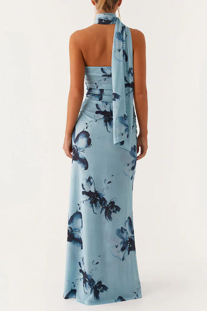 Margot Floral Bodycon Maxi Dress