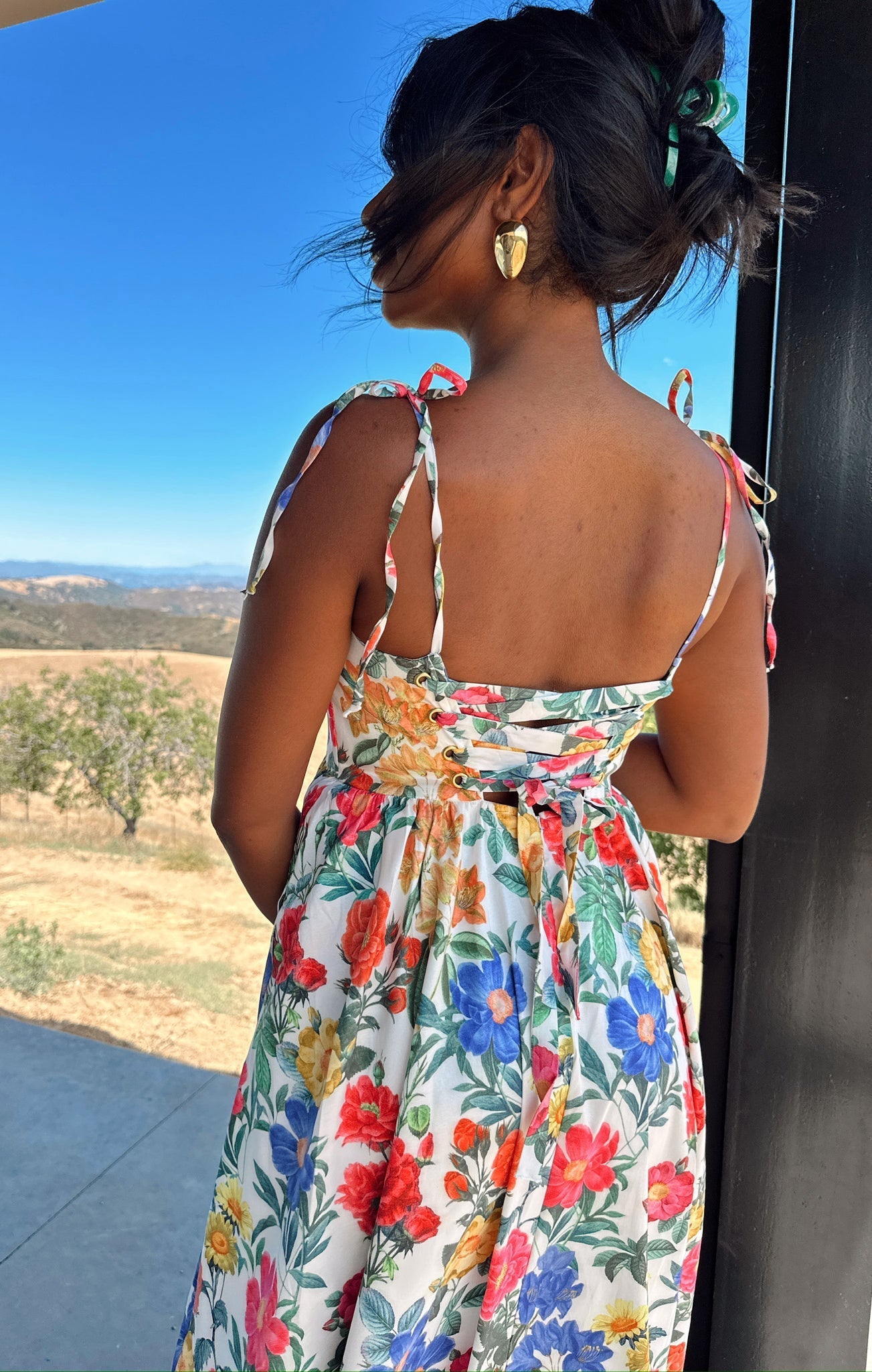 Juliet Taffeta Maxi Dress