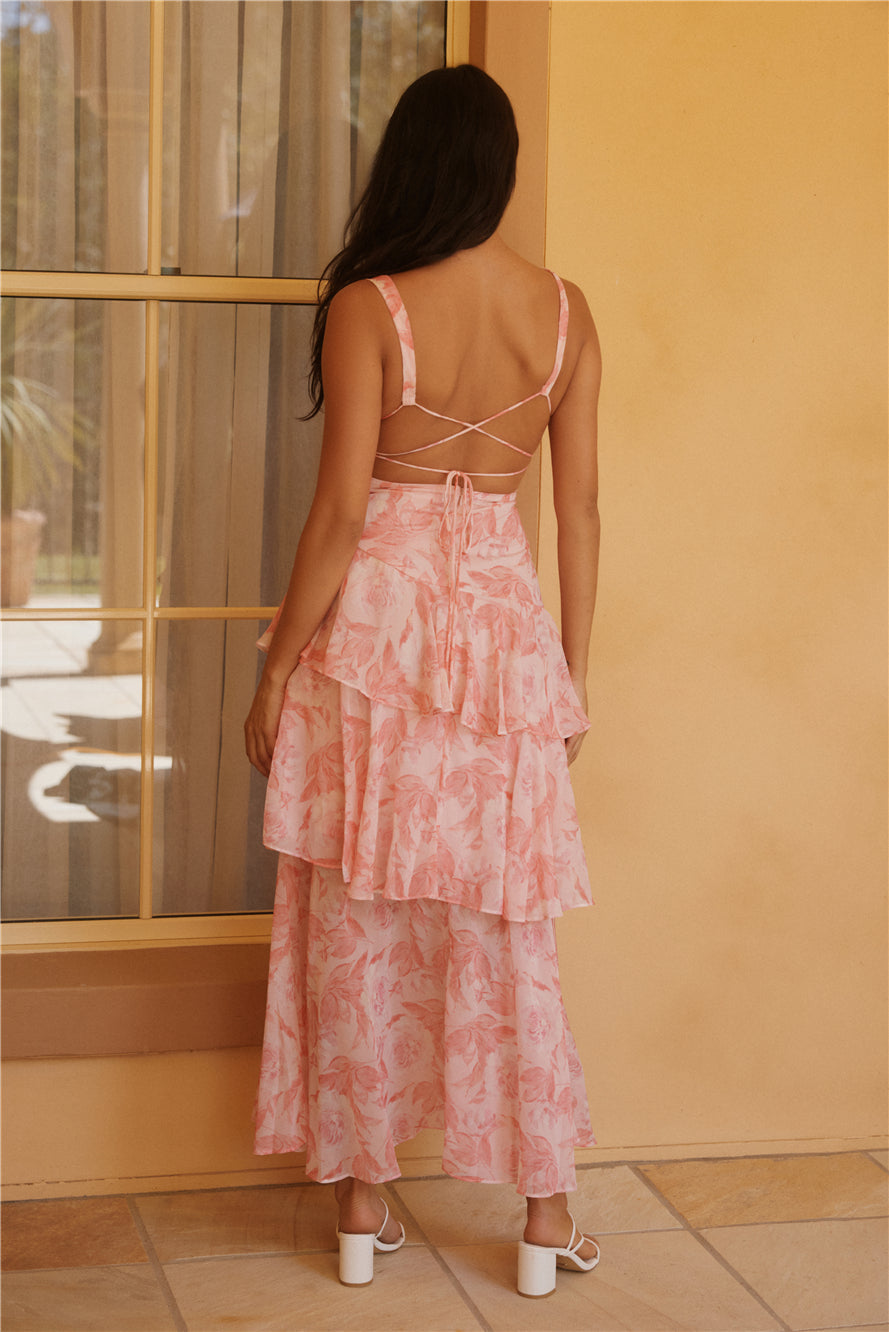 Daisy Blooming Maxi Dress
