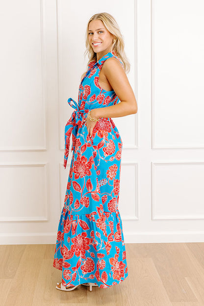 Marina Floral Maxi Dress