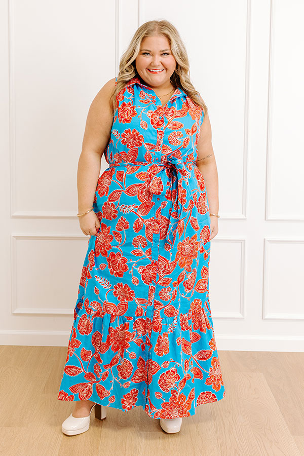 Marina Floral Maxi Dress