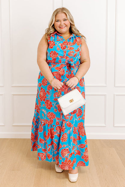 Marina Floral Maxi Dress