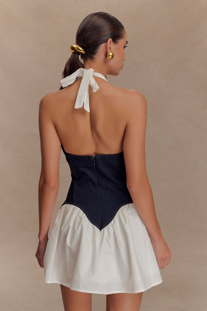 ISLA HALTER MINI DRESS