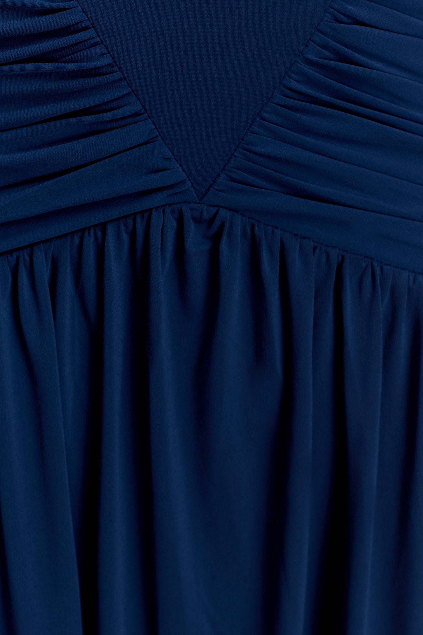 Emory Jersey Cape Maxi Dress in Navy