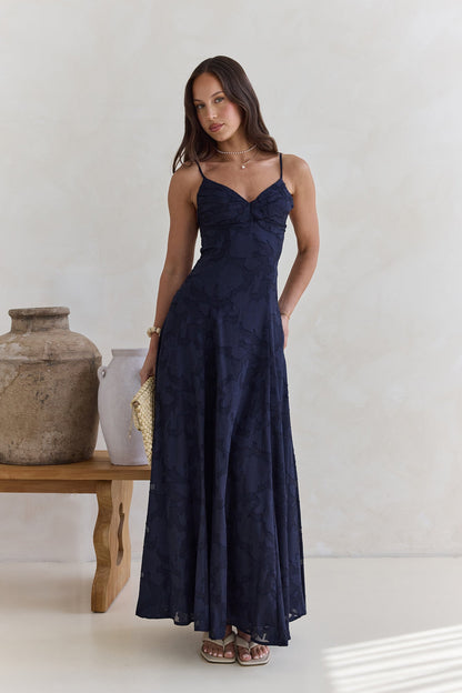 Ophelia Paradise Maxi Dress in Soft Yellow