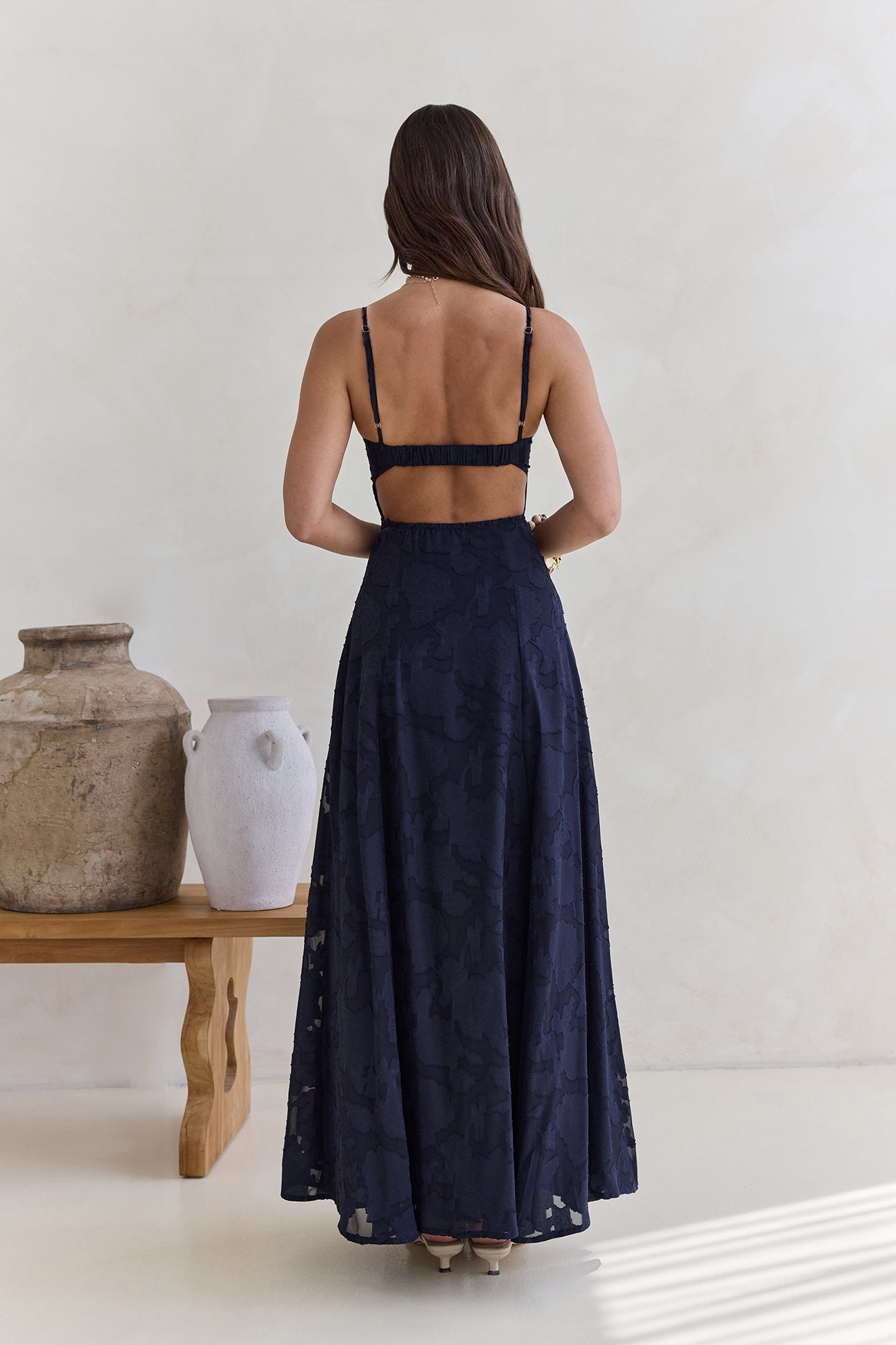 Ophelia Paradise Maxi Dress in Soft Yellow
