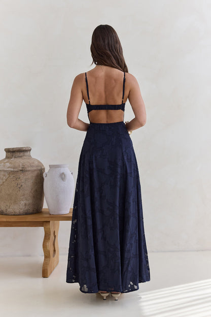 Ophelia Paradise Maxi Dress in Soft Yellow