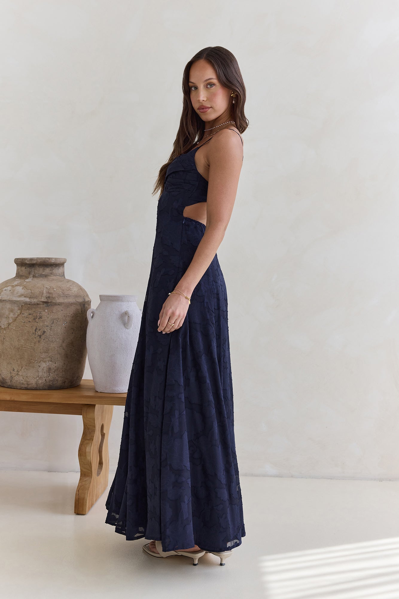 Ophelia Paradise Maxi Dress in Soft Yellow