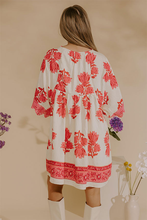 Daphne Floral Mini Dress