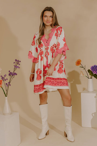 Daphne Floral Mini Dress