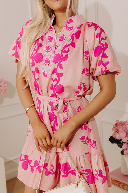 Ophelia Floral Mini Dress