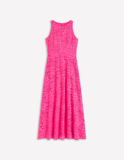 Silvia Boned Bodice Maxi Dress in Green Opulent Blossom