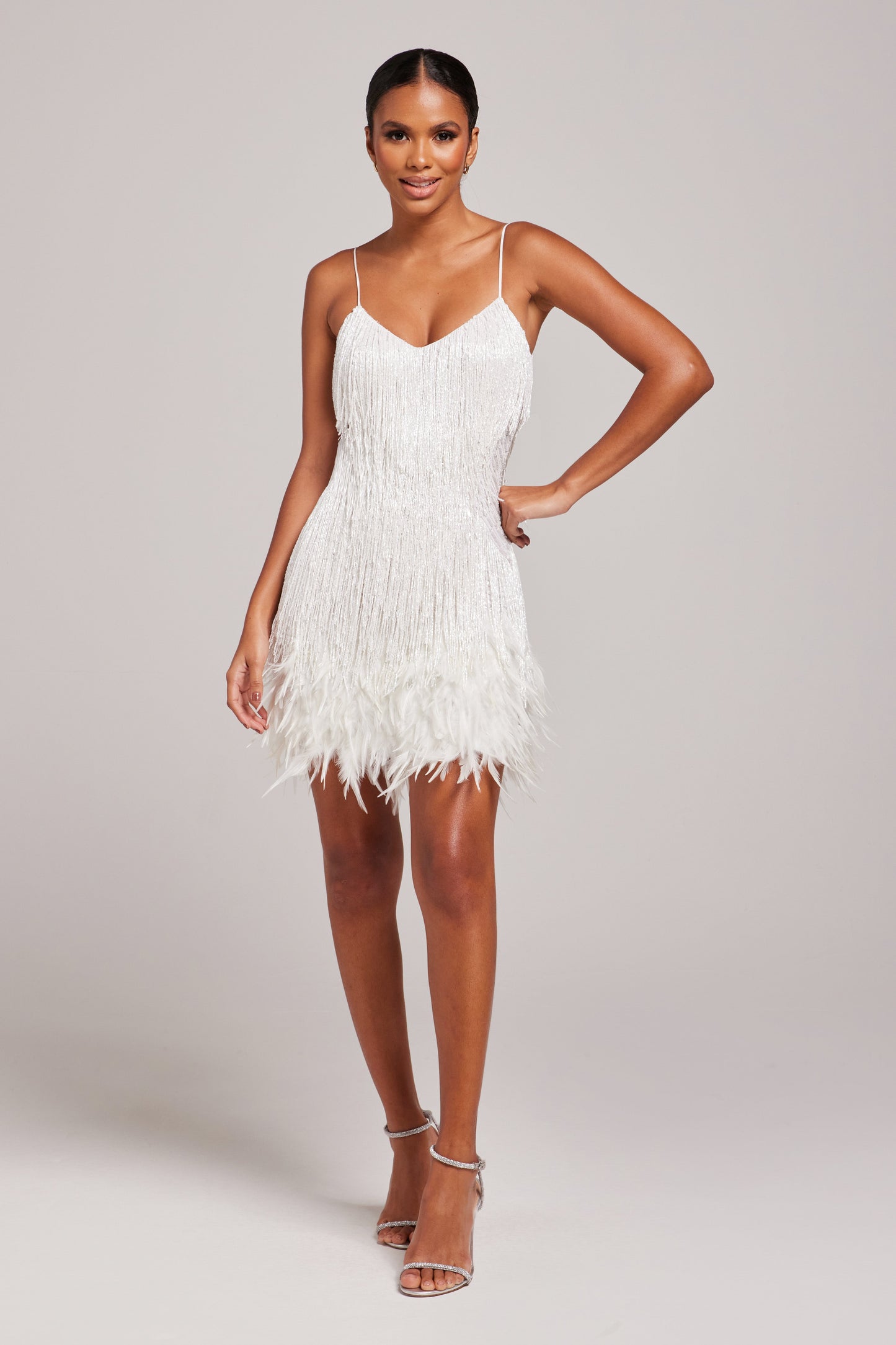 LOTTIE PLUSH MINI DRESS