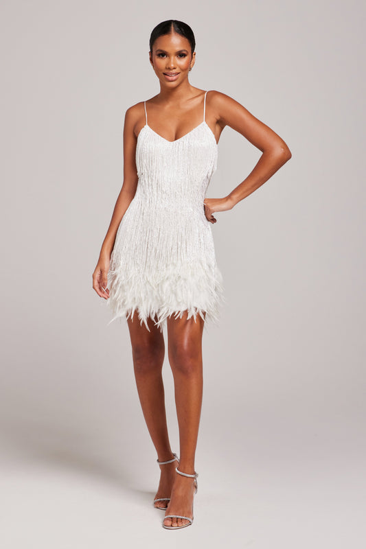 LOTTIE PLUSH MINI DRESS