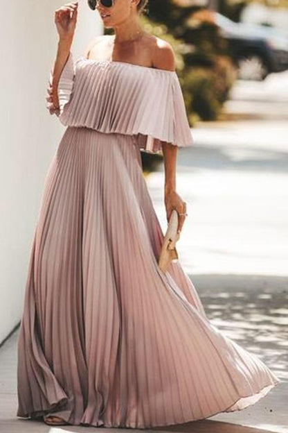 Arabella Ruffle Tiered Maxi Dress