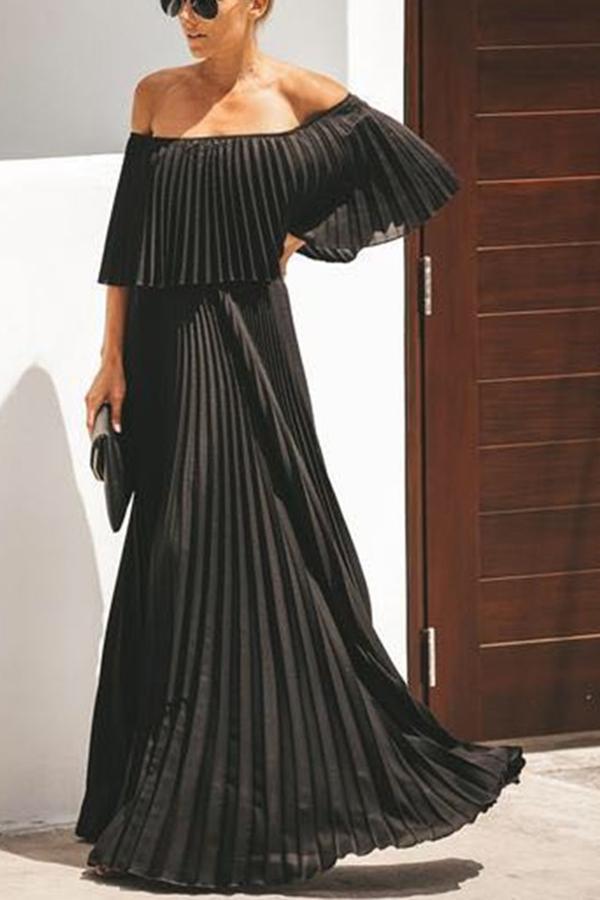 Arabella Ruffle Tiered Maxi Dress