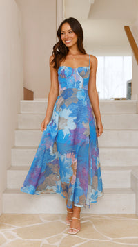 Blue Floral