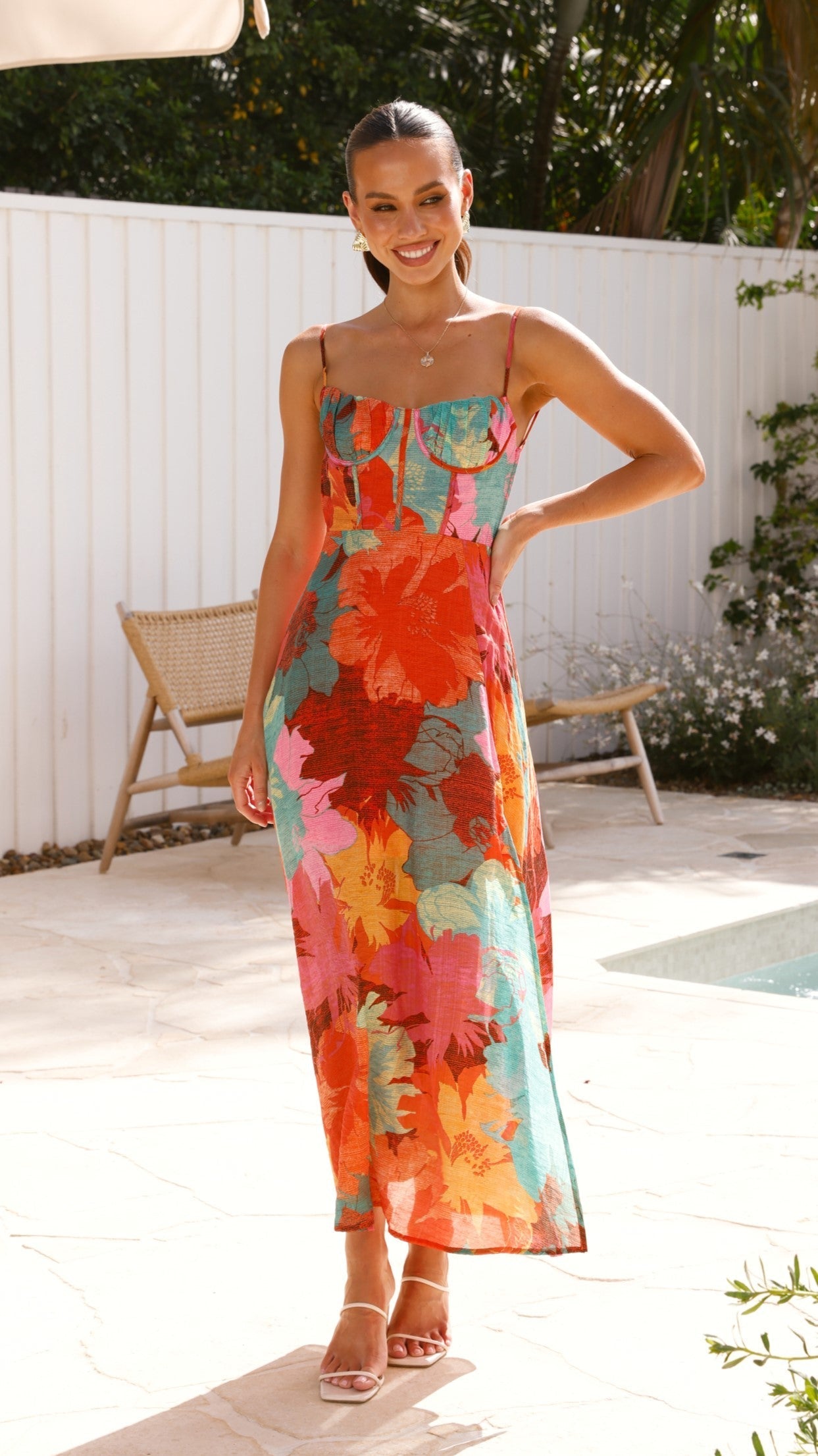 Rahima Floral Maxi Dress
