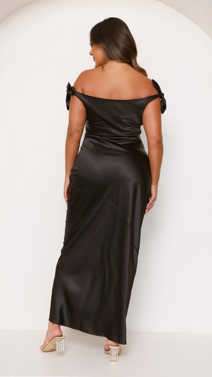 Frida Maxi Dress in Sapphire