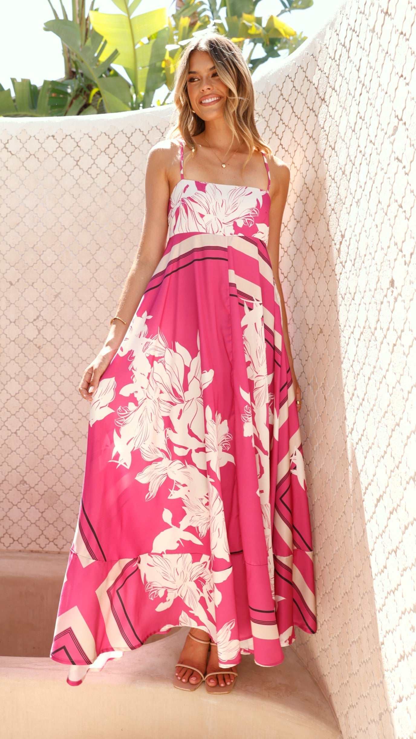 Kaethe Floral Maxi Dress