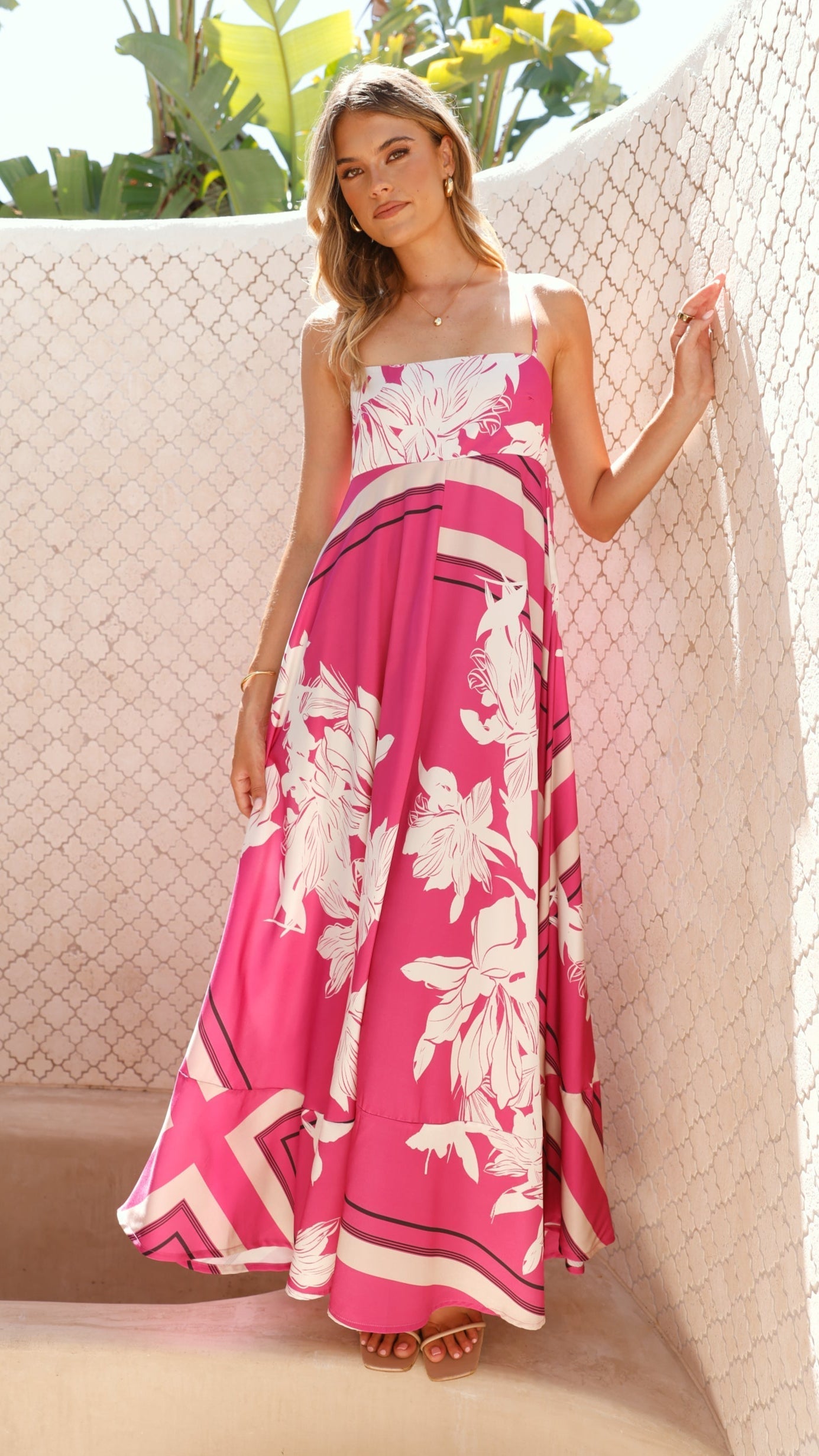 Kaethe Floral Maxi Dress