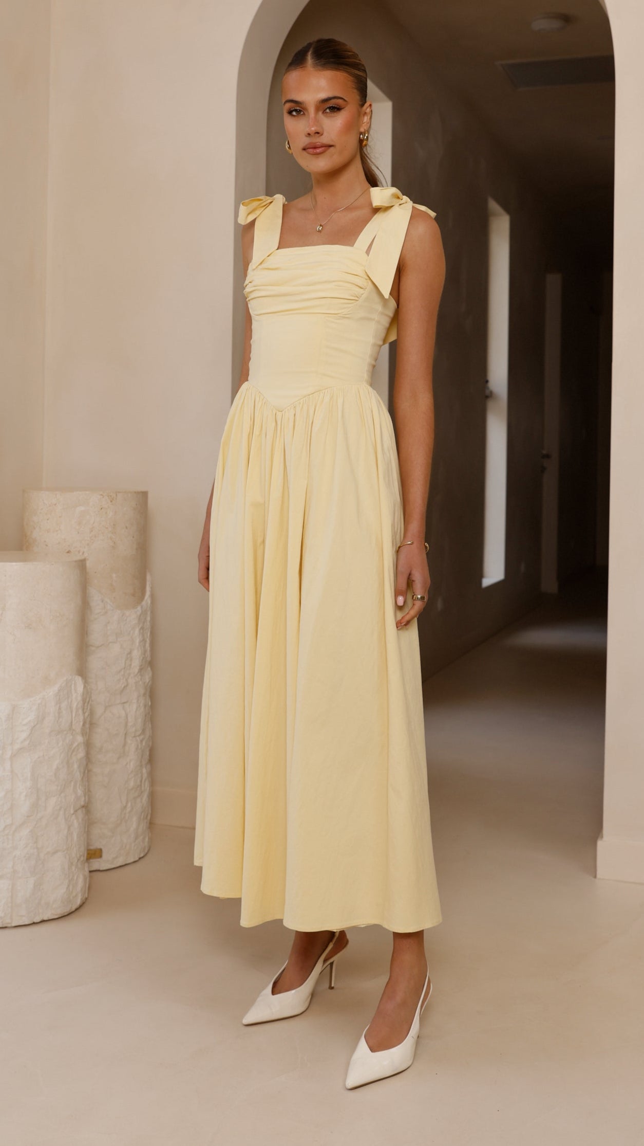 Haisley Pink Maxi Dress