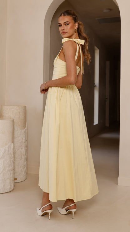 Haisley Pink Maxi Dress