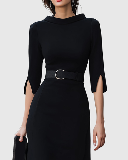 Magnolia Wrap Midi Dress