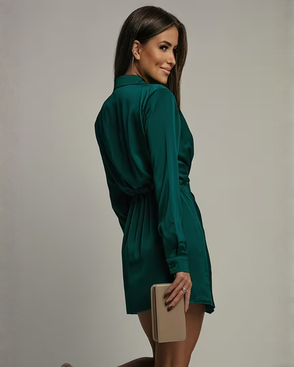 Sienna Wrap Mini Dress